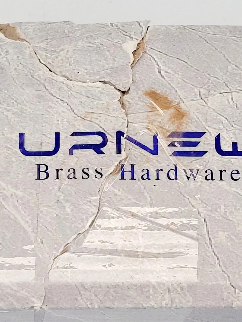 Urnew Brand 5 Pack Solid Brushed Brass 1.1